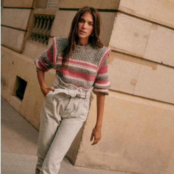 Sezane Yara Jumper Merino Wool Baby Alpaca Blend S NWT - Picture 12 of 12